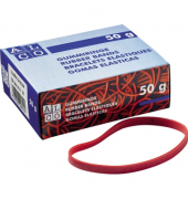 Gummib&auml;nder 7631, 200x6mm, rot