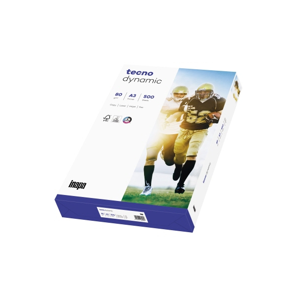 4011211074793 - Kopierpapier Dynamic 2100011485 A3 80g weiß   4011211074793 500 Blatt