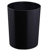 ZWINGO Sicherheitspapierkorb Z1100495 13 Liter  rund schwarz