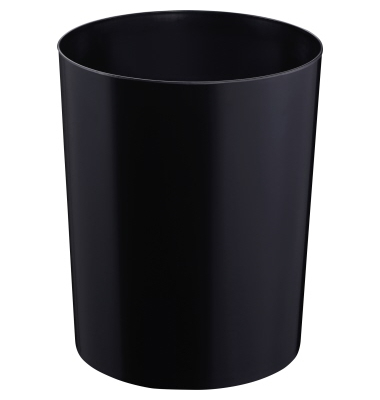 ZWINGO Sicherheitspapierkorb Z1100495 13 Liter  rund schwarz