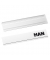 HAN Beschriftungsclip 1021 60x13mm +Beschriftungsbogen transparent