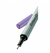 Fineliner 96, 943258, silber (Schreibfarbe: violett), 0,4mm