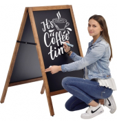 Kundenstopper Multi 50090600, braun