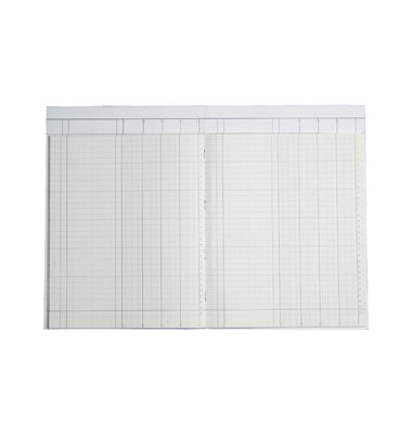 Spaltenbuch 86-11041, A4, 40 Blatt / 80 Seiten, mit Kopfleiste, 4 Spalten &uuml;ber 1 Seite