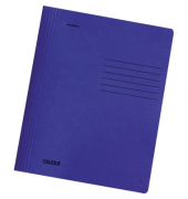Schnellhefter Intensivfarben 26001176, A4, dunkelblau, Recyclingkarton, 240g, Vorderdeckel dunkelblau