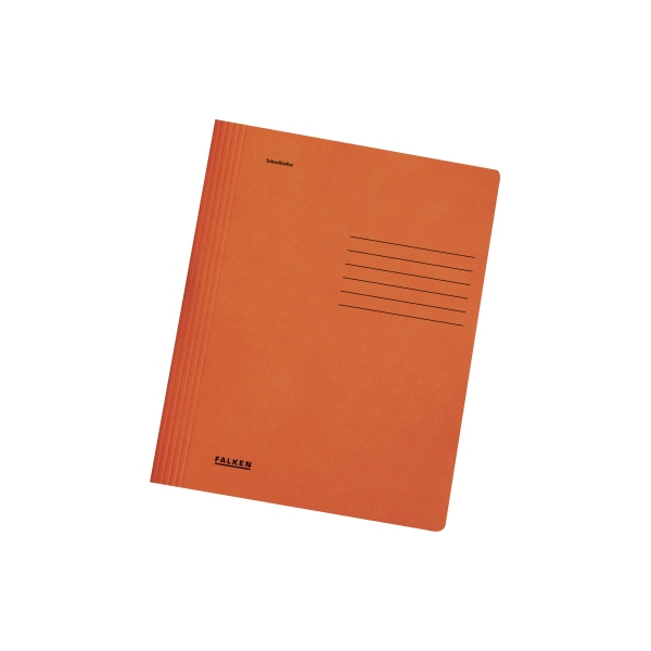 4014481241131 - Schnellhefter 26001224 A4 orange Recyclingkarton 240g 4014481241131 Falken