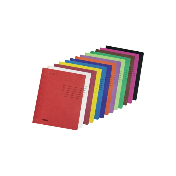 4014481241377 - Schnellhefter 26001184 A4 dunkelbraun Recyclingkarton 240g 4014481241377 Falken
