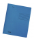 Schnellhefter Intensivfarben 26001264, A4, blau, Recyclingkarton, 240g, Vorderdeckel blau
