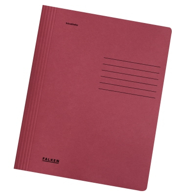 Schnellhefter 26001272, A4, bordeaux, Recyclingkarton, 240g