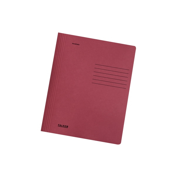 4014481241582 - Schnellhefter 26001272 A4 bordeaux Recyclingkarton 240g Vorderdeckel opak 4014481241582 Falken