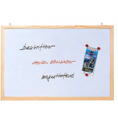 Whiteboard Memoboard, CC-MM6080 E, 80x60cm, lackiert, Holzrahmen