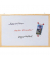 Whiteboard Memoboard, CC-MM6080 E, 80x60cm, lackiert, Holzrahmen