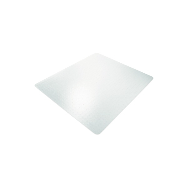 4024591001808 - Schreibtischstuhl Unterlage ECO GRIP SOLID für Teppichböden Ankernoppen rutschfest & schwer entflammbar 1100 x 1200 mm PC & PUR transparent