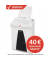 Aktenvernichter SECURIO AF350, 2113111, Partikelschnitt 4,5x30mm (P-4), bis 12 Blatt