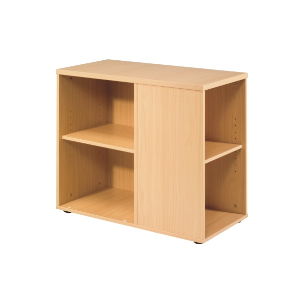 4032062000274 - Anstellcontainer TARA 4 offene Regalfächer B 400 x T 800 x H 720 mm Buche-Dekor