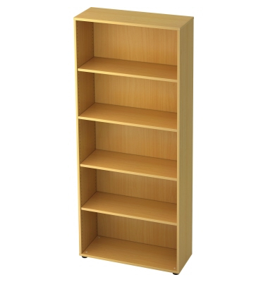 Hammerbacher Regal V4000/6 5OH 80x1.880x33cm buche