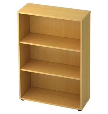 Hammerbacher Regal V4500/6 3OH 80x1.144x33cm buche