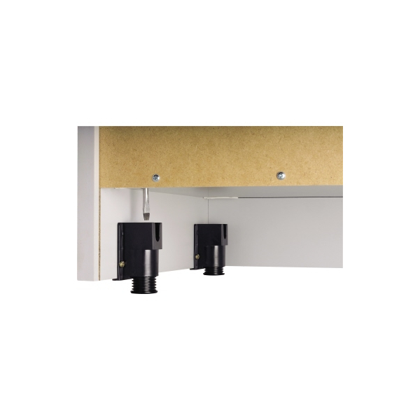 4032062023655 - Melaminharzbeschichtete Spanplatte Regal 4 Fachböden 1000 x 400 x 2004 mm Braun Walnuss 4032062023655 - Melaminharzbeschichtete Spanplatte Regal 4 Fachböden 1000 x 400 x 2004 mm Braun Walnuss