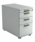 Standcontainer VSC40/5/5/SG Solid, grau, 3 Schubladen, Spanplatte, melaminbeschichtet, abschlie&szlig;bar