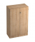 Aktenschrank V6 V6550/N/N/SG, abschlie&szlig;bar, 3 OH, nussbaum, 80x127x42cm (BxHxT)