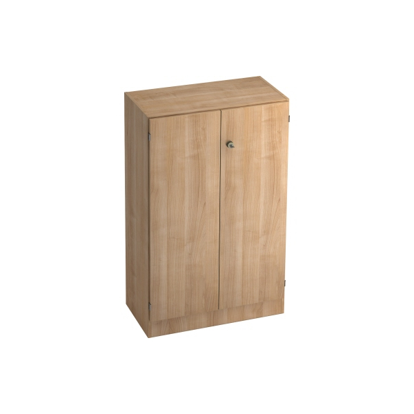 4032062125946 - Flügeltürenschrank V6550 N N SG abschließbar 3 OH nussbaum 80x127x42cm (BxHxT) 4032062125946 Hammerbacher