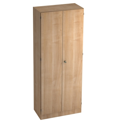 Aktenschrank V6 V6100/N/N/SG, abschlie&szlig;bar, 5 OH, nussbaum, 80x200,4x42cm (BxHxT)