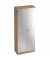 Aktenschrank V6 V6100/N/S/SG, abschlie&szlig;bar, 5 OH, nussbaum/silber, 80x200,4x42cm (BxHxT)