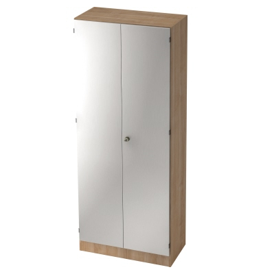 Garderobenschrank V6200NSSG 5OH nußbaumsilber