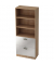 Registraturschrank V7300NSSG 5OH nußbaumsilber