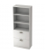 Registraturschrank V7300WWSG 5OH weißweiß