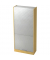 Rollladenschrank V6 VSET90/6/S/RE, abschlie&szlig;bar, 5 OH, buche/silber, 90x200,4x40cm (BxHxT)