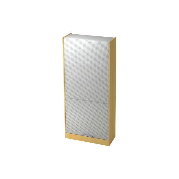 4032062130490 - Rollladenschrank V6 VSET90 6 S RE abschließbar 5 OH buche silber 90x204x40cm (BxHxT) 4032062130490 Hammerbacher