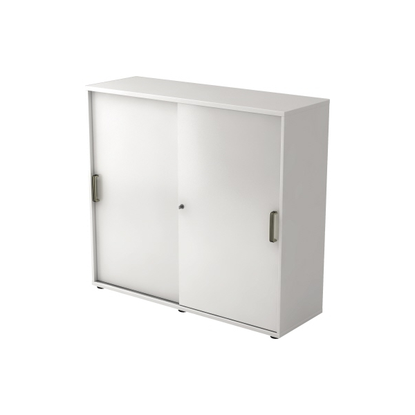 4032062135860 - Schiebetürenschrank V1752 V1753 V1753S W W SG abschließbar 3 OH weiß 120x110x40cm (BxHxT) 4032062135860 Hammerbacher