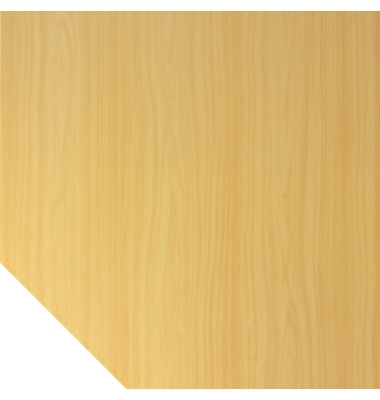 Verkettungsplatte VHT, 120x120cm (BxT), quadratisch, buche, 25mm