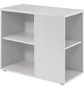 Standcontainer V1630/W Basic, wei&szlig;, 3-Schicht Spanplatten, melaminharzbeschichtet