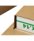 Buchverpackung Universal CP035.06 braun, f&uuml;r A3, innen 430x310x90mm, Wellpappe