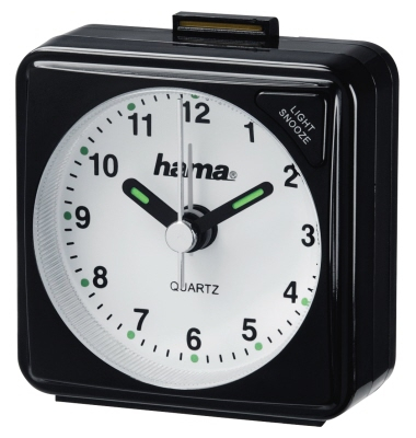 Hama Reisewecker A50 00186329 schwarz