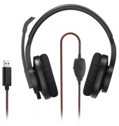 Headset HS-USB400 V2, Kopfbügel, Stereo, USB A, 243 g, Kabellänge: 2 m
