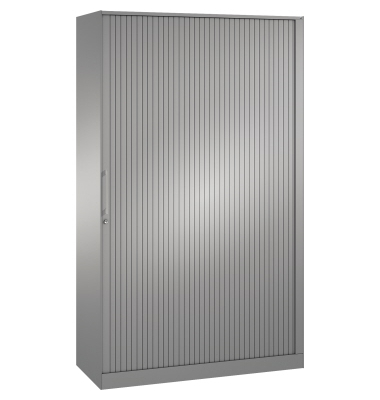 Rollladenschrank Asisto 143001000S10005, abschlie&szlig;bar, 5 OH, wei&szlig;aluminium, 120x198x43,5cm (BxHxT)