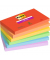 Haftnotizen 7100258796, Playful, 127x76mm, ultrarot/vitalorange/ultragelb/limonengrün/paradiseblau/flieder, rechteckig