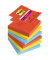 Haftnotizen R3306SSPLAY, Super Sticky Playful, 76x76mm, ultrarot/ultragelb/paradiseblau, quadratisch