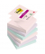 Haftnotizen R330-6SS-SOUL, Super Sticky Z-Notes Soulful Collection, 76x76mm, farbig sortiert (rosa/flieder/mint), quadratisch