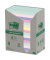 Haftnotizen 655-1RPT, Recycling Notes Tower Pastell Rainbow, 127x76mm, je 4 x mint/rosa/je 3 x hellblau/flamingopink/2 x gelb, r