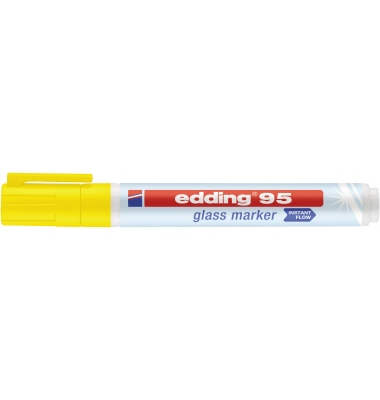  Glasboardmarker 95, 4-95005, gelb, 1,5-3mm Rundspitze