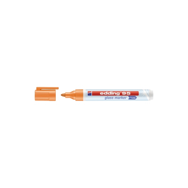 4057305039958 -  Glasboardmarker 95 4-95006 orange 15-3mm Rundspitze 4057305039958 Edding