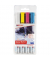  Glasboardmarker-Set 95, 4-95-4-099, Etui, wei&szlig;, gelb, pink, hellblau, 1,5-3mm Rundspitze