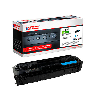Toner EDD-2196 18-2196 (kompatibel zu HP 201A), cyan, ca. 1400 Seiten