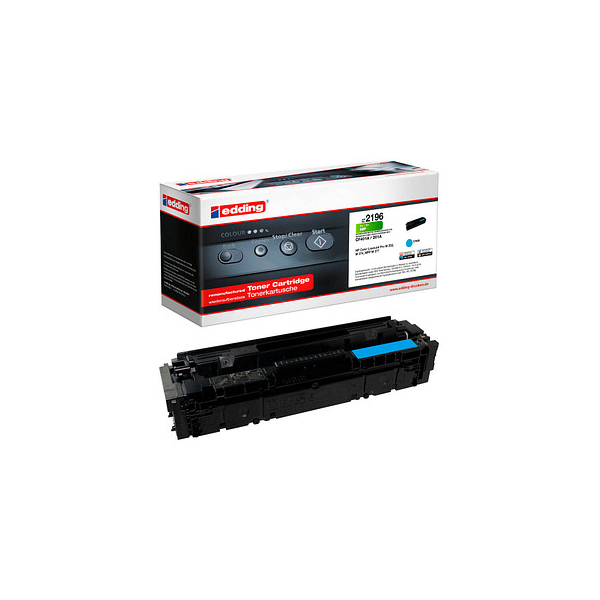 4057305045263 - Toner EDD-2196 18-2196 (kompatibel zu HP 201A) cyan ca 1400 Seiten 4057305045263 Edding