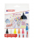  Glasboardmarker-Set 95, 4-95-6, Etui, wei&szlig;, gelb, pink, hellblau, schwarz, orange, 1,5-3mm Rundspitze