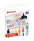  Glasboardmarker-Set 95, 4-95-6, Etui, 6-farbig sortiert, 1,5-3mm Rundspitze